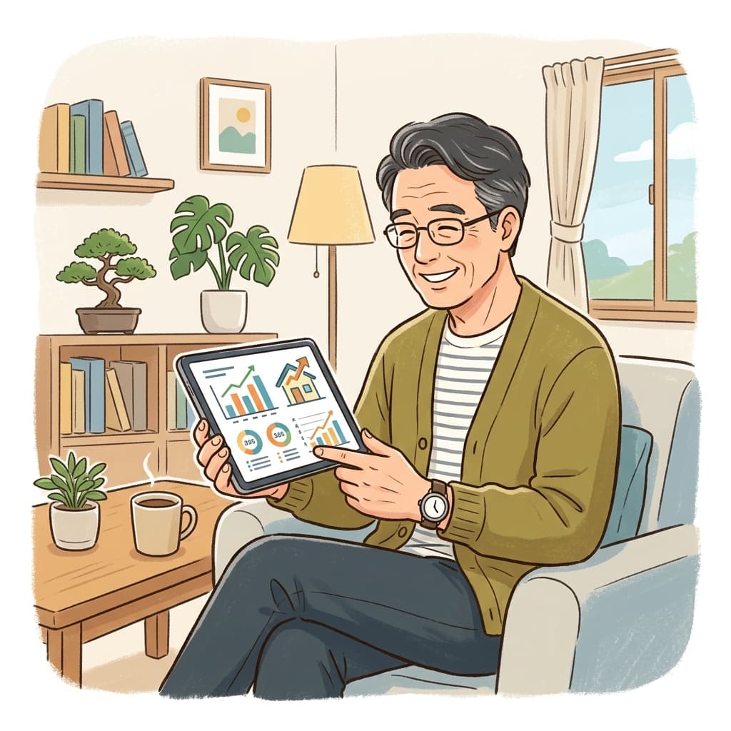 アドバイザーが丁寧にヒアリングを行うイメージイラスト