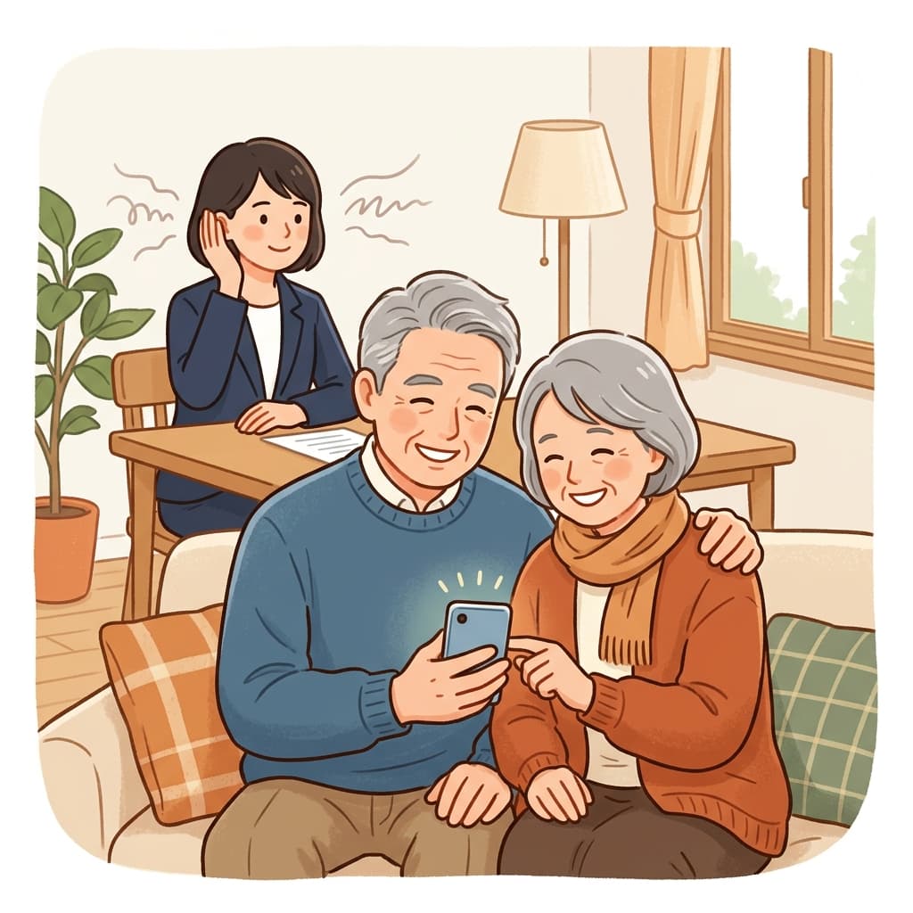 営業電話をブロックする盾とスマート方のイラスト